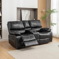 3+2+1 Modernes Klappbares Elektrisches Relaxsofa-Set aus Samt mit Elektrischer Verstellung, Bluetooth-Lautsprecher für das Wohnzimmer