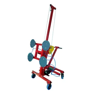 Glass Vacuum Glass Sucker Foldable Suction Lifter 500kg With 2 Cups Plastic Suctio