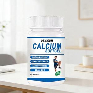 Lytam OEM Yüksek Kaliteli Fabrika Çıkışlı Sağlık Ürünü <span class=keywords><strong>Vitamin</strong></span> <span class=keywords><strong>D</strong></span> Kalsiyum SOFTJEL Kalsiyum Takviyesi Softjel - Product Image 2