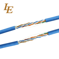 Kabel LAN Jaringan CAT5e SFTP U/FTP F/UTP Berpelapis PVC dan Pelindung Aluminium Foil 1m 3m