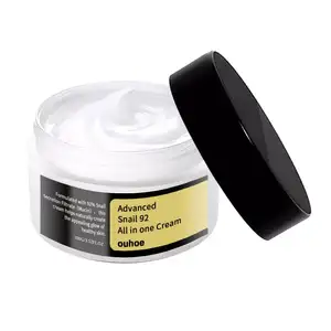 Advanced All In One Snail Cream Repair and Soothes Sensitized Skin Snail Mucin Moisturizing Anti Aging Snail Mucin Facial Cream