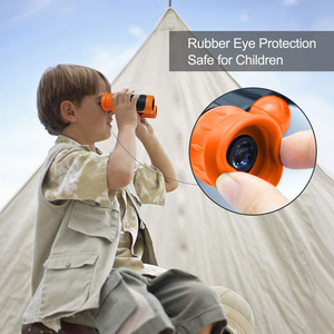 Đầy màu sắc Đồ Chơi Mini Chống Sốc Gấp Kính Thiên Văn Nhỏ Trẻ Em Nhỏ Gọn Ống Nhòm 8X21 cho Xem Chim, Du Lịch, Cắm Trại - Product Image 5