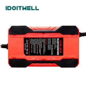 <span class=keywords><strong>Chargeur</strong></span> de batterie intelligent 12V 24V pour camion, moto, voiture, avec réparation par impulsions pour batteries au plomb sèches, AGM, GEL - Product Image 6