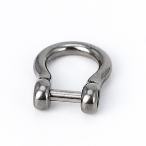 Hebilla de Herradura Multifunción Tipo U-D de Titanio Puro - Exquisito Accesorio de Joyería, Cierre de Conexión para Mochila, Hipoalergénico - Product Image 1