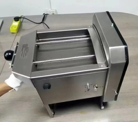 Hoge Output Automatische Weegbree & Bananenchips Snijmachine 220V Multi-Chip Snijmachine Met Kern Motor Component