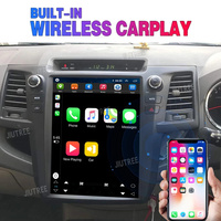 Écran Tesla de 12.1 pouces pour Toyota Fortuner Hilux 2008-2023 lecteur d'autoradio Android GPS Navi Auto stéréo multimédia Carplay 4G