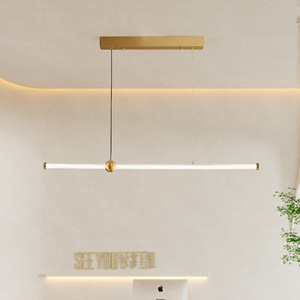 2024 Bar Éclairage Front Desk <span class=keywords><strong>Restaurant</strong></span> Bureau Noir Led Suspension Moderne Suspendue - Product Image 4