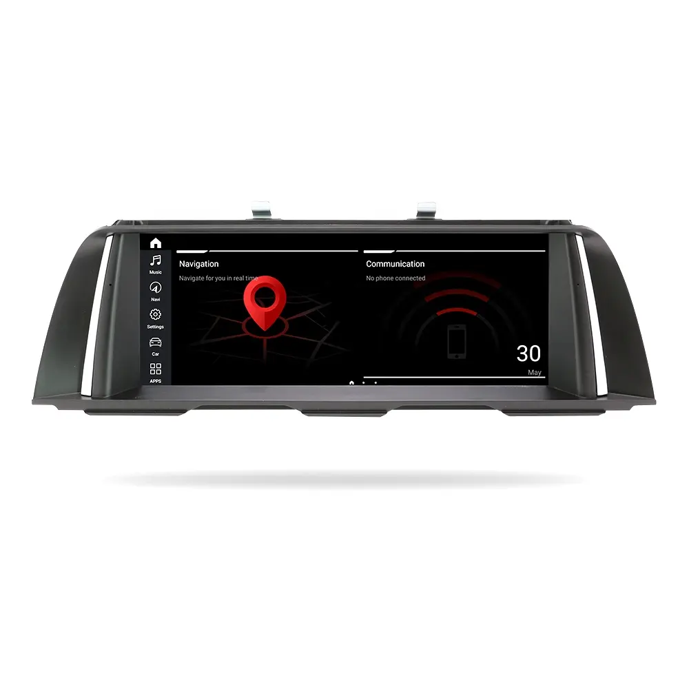 Stereo a 10.25 pollici dell'automobile di androide 10 per il lettore video dell'automobile di BMW 5 serie F10 F11