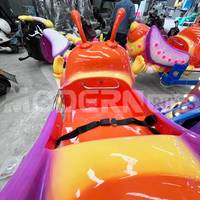 Mini manèges d'amusement d'avion de carnaval pour l'équipement d'intérieur de terrain de jeu d'enfants pour des centres commerciaux