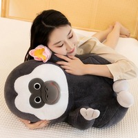 2025 AIFEI jouet blanc face singe moche mignon Lotus gorille en peluche jouet enfants dormir poupée oreiller