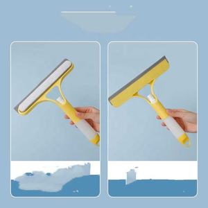 Verre de nettoyage artefacts Double face outils spéciaux nettoyage ménage verre essuie-glace longue tige essuie-glace fenêtre balcon lavage de voiture - Product Image 4