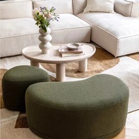 Style italien Design créatif Modulaire Cuir Tissu Meubles de salon Canapés-chaises Chevet Chaussure Tabouret à langer Salle à manger