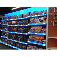 Écran d'étagère de vente au détail intelligent de haute qualité, écran LED couleur pleine GOB, écran LED de bord d'étagère pour supermarché