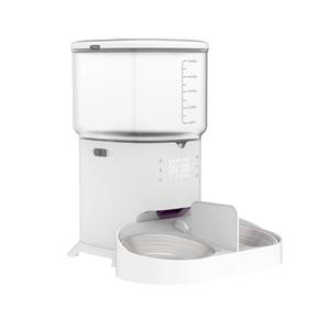 Distributeur automatique de nourriture pour chat en plastique intelligent et durable avec contrôle WiFi, grande capacité de 6 L, conception étanche à l'humidité, alimentation à distance, contrôle par application - Product Image 1