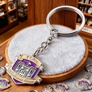 Llaveros de Aleación de Zinc de Alta Calidad, Impermeables, con Grabado, Personalizados, Coloridos, de Moda, para Adornos y Colgantes, Venta al por Mayor - Product Image 4