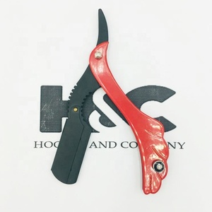 New Design Barber <b>Straight</b> <b>Razor</b> Cut Throat <b>Razor</b> For shaving Butterfly Design Wing <b>Razor</b> - Product Image 5