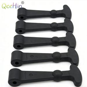 カスタム耐久性シリコンゴム製ハスプ、弾性衝撃吸収ゴムバックル、フレキシブルゴム製ドローラッチ - Product Image 1