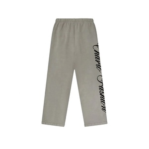 <span class=keywords><strong>Pantaloni</strong></span> da Jogging Oversize di Alta Qualità per <span class=keywords><strong>Uomo</strong></span>, Casual, Gamba Larga, Stile Streetwear, <span class=keywords><strong>Pantaloni</strong></span> <span class=keywords><strong>Larghi</strong></span> <span class=keywords><strong>Grigi</strong></span> - Product Image 4
