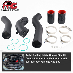 Tuyau de surpression en aluminium Aosu, Anti-corrosion, remplacement amélioré, pour BMW N20 N26 2.0L 320i 328i 428i 2012-2018, ICP014-BK - Product Image 1