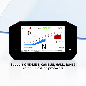 Bán buôn nóng bán 5 inch kết nối Bluetooth kỹ thuật số Xe máy điện Đồng hồ tốc độ thích nghi với fardrvier với lô hàng nhanh - Product Image 2