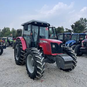 Трактор для фермерских колес Massey feguson MF1204 120hp 4x4wd небольшой компактный сельскохозяйственный машинное оборудование для фронтального погрузчика - Product Image 4