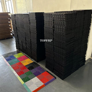 Heavy-Duty Anti-Slip Interlocking <b>Plastic</b> Garage Floor Tiles Premium <b>Plastic</b> <b>Flooring</b> Solution - Product Image 4