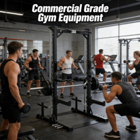 VIGFIT Máquina Smith de Alta Resistencia al por Mayor, Soporte de Sentadillas Semi-Rack, Rack de Potencia Multifuncional para Gimnasios Comerciales y Fitness