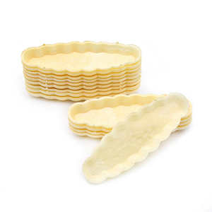 Cônes à gaufrettes à fond plat pour gelato, crème glacée molle, garnitures comestibles croustillantes, saveurs originales/chocolat/charbon de bambou noir, 6 mois - Product Image 3