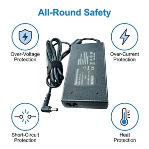 Cargador de Repuesto de 120W 19.5V 6.15A Compatible con Chicony A12-120P1A, para <span class=keywords><strong>MSI</strong></span> <span class=keywords><strong>GE60</strong></span> GE72 GP62 GF63, Hasee Z6 K650D, Cargador para Portátil - Product Image 4