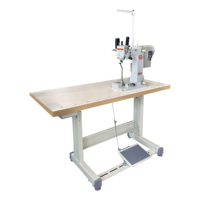 Machine à coudre industrielle HUAMEI, nouveau design, petite, à point de chaînette, pour tissus légers
