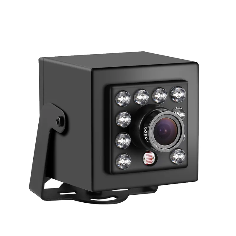 REVODATA Mini caméra IP PoE 5MP, caméra de sécurité intérieure à vision nocturne, vidéosurveillance en réseau (I708-P-TS)