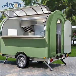 Food Truck Rétro Moderne en Acier Inoxydable, Tôle Galvanisée, Aluminium et Fibre de Verre pour la Restauration Rapide en Extérieur - Product Image 5