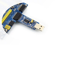 Placa USB UART Waveshare FT232 (Tipo A) FT232R FT232RL RS232 TTL Serial de Montaje Superficial Compatible con Mac/Linux/Android/WinCE/Windows
