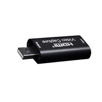 Super Mini carte de capture vidéo Streaming HD 4K HDMI vers USB2.0 Capture d'acquisition HD pour jeu/vidéo en direct
