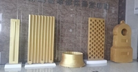 Routeur CNC 4 axes pour la sculpture sur bois et mousse, avec tête oscillante et broche inclinable à 90 degrés, pour la sculpture 3D et la fabrication de moules architecturaux