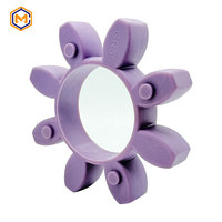 Élément de couplage élastique en caoutchouc de type GR, couleur violette, en forme de prune, amortisseur GR28