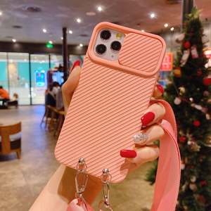 เคสซิลิโคนพร้อมเลนส์กล้องสำหรับ iPhone <span class=keywords><strong>12</strong></span> Pro Max,เคสโทรศัพท์กันกระแทกแบบบางป้องกันรอยขีดข่วน - Product Image 5