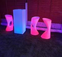 Table usb lumineuse pour Bar, salon