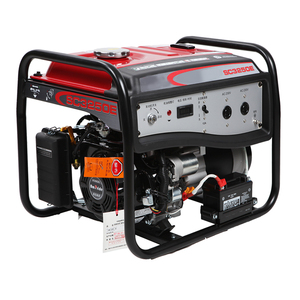 Máy phát điện chạy xăng khởi động điện 50HZ 3.2Kw 3.6kw 8Kw 9Kw 10Kw <span class=keywords><strong>12Kw</strong></span>, máy hàn di động ngoài trời - Product Image 3