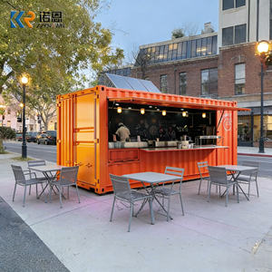 ร้านกาแฟคอนเทนเนอร์พร้อมหน้าต่างอะลูมิเนียม บ้านคอนเทนเนอร์สำหรับออกแบบบาร์ ร้านกาแฟคอนเทนเนอร์ - Product Image 3