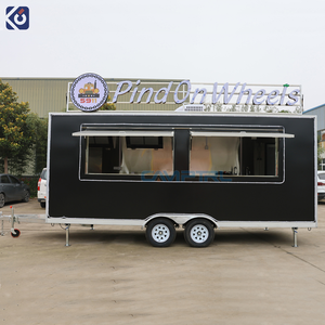 Remorque alimentaire CAMPTRL entièrement équipée, restaurant, remorque de restauration commerciale, camion de nourriture, chariot avec cuisine complète - Product Image 5