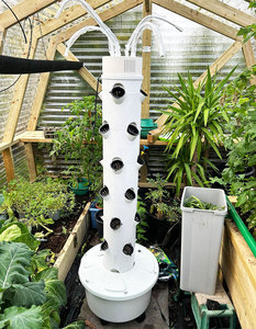 Systèmes de tour aéroponique Pyramide Agriculture hydroponique Tour verticale hydroponique pour la culture du chou - Product Image 2