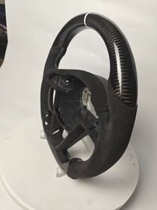 <span class=keywords><strong>Volant</strong></span> en cuir et fibre de carbone TY <span class=keywords><strong>Seat</strong></span> <span class=keywords><strong>Leon</strong></span> Cupra MK3 & Jetta avec palettes de changement de vitesse magnétiques - Product Image 3