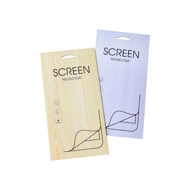 Custom Printed Mobile Smart Cell Phone Tempered Glass Screen Protector Packing Envelope Packaging Boxes