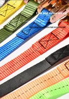 Sangles d'arrimage durables à cliquet 25 mm avec résistance à la rupture de 800 kg, certifiées CE, pour le contrôle du fret