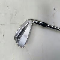 Ensemble de fers de golf de grande valeur 4-9+PW, finition polie, manche en acier, abordable pour les débutants
