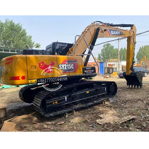 Sany Digger Light <b>weight</b> and Easy operate SY215C SY200 Second-<b>hand</b> Excavators Used SY215C for Construction - Product Image 1