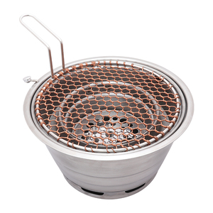 Innovo kommerziellen koreanischen Innen/Außen Holzkohle <span class=keywords><strong>grill</strong></span>, Edelstahl Tisch <span class=keywords><strong>Grill</strong></span> Holzkohle <span class=keywords><strong>grill</strong></span> für oberen Luft auslass - Product Image 3