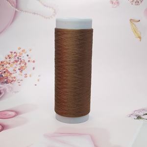 Hilo de Poliéster 100% POY Teñido, Tejido de Punto con Patrón, Alta Tenacidad, para Coser, Tejer a Mano, Bolsas, Sombreros, Manualidades, Tejido - Product Image 4