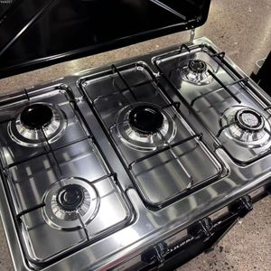 Cuisinière à <span class=keywords><strong>gaz</strong></span> multi-brûleurs en promotion, cuisinière à <span class=keywords><strong>gaz</strong></span> liquéfié de table sur trépied, cuisinière à <span class=keywords><strong>gaz</strong></span> GPL de cuisine avec brûleurs multiples - Product Image 5